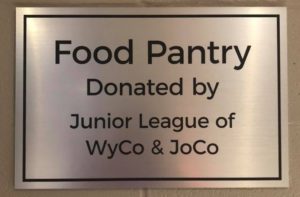 Food Pantry Donated by Junior League of WyCo & JoCo