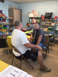 Dr. Matt Sigley at the Health Fair